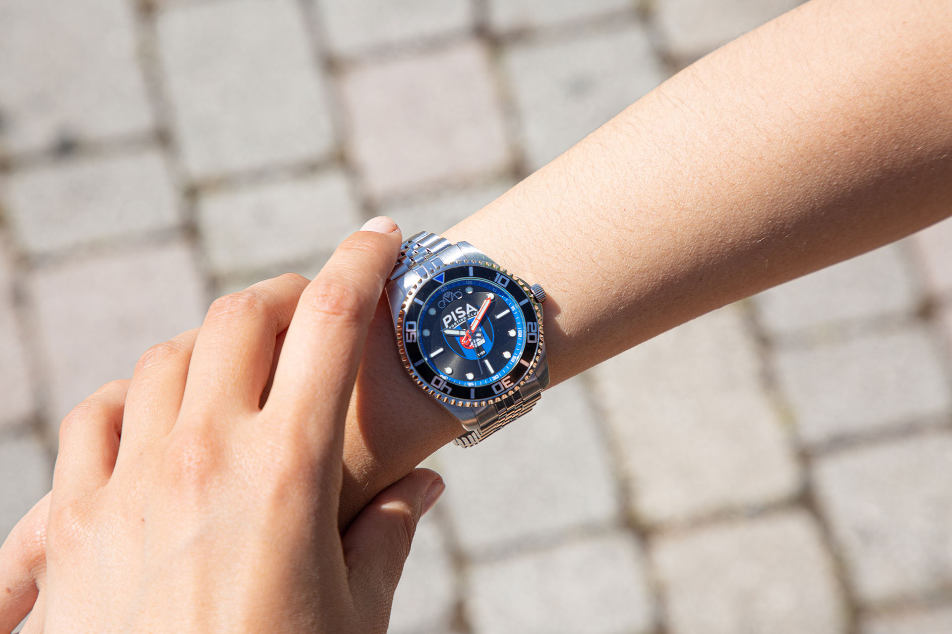 Orologio Pisa calcio indossato| Benedetti gioielleria artigianale