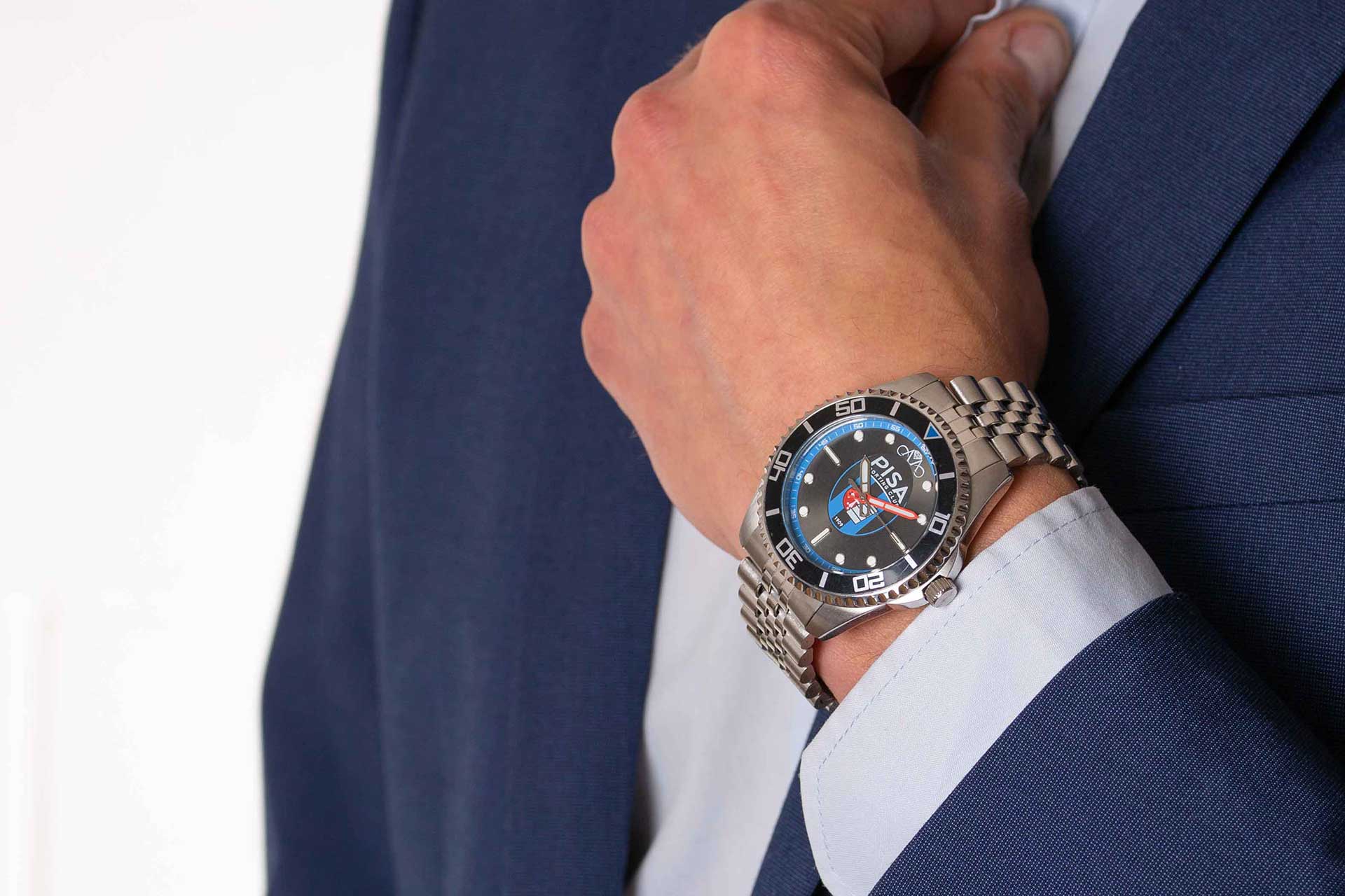 Orologio Pisa calcio uomo | Benedetti gioielleria artigianale