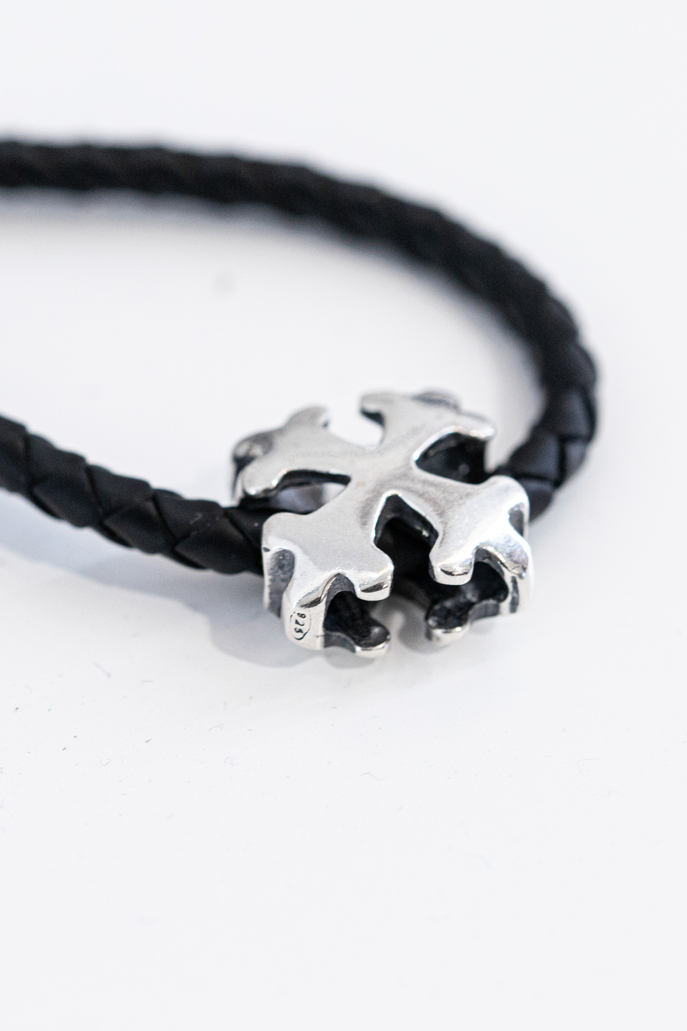 Portachiavi pelle e argento - Collezione PISA'N'LOVE | Gioielleria Artigianale Benedetti a Pisa